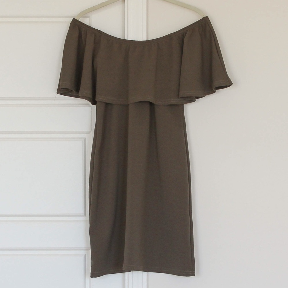 Off the shoulder dress